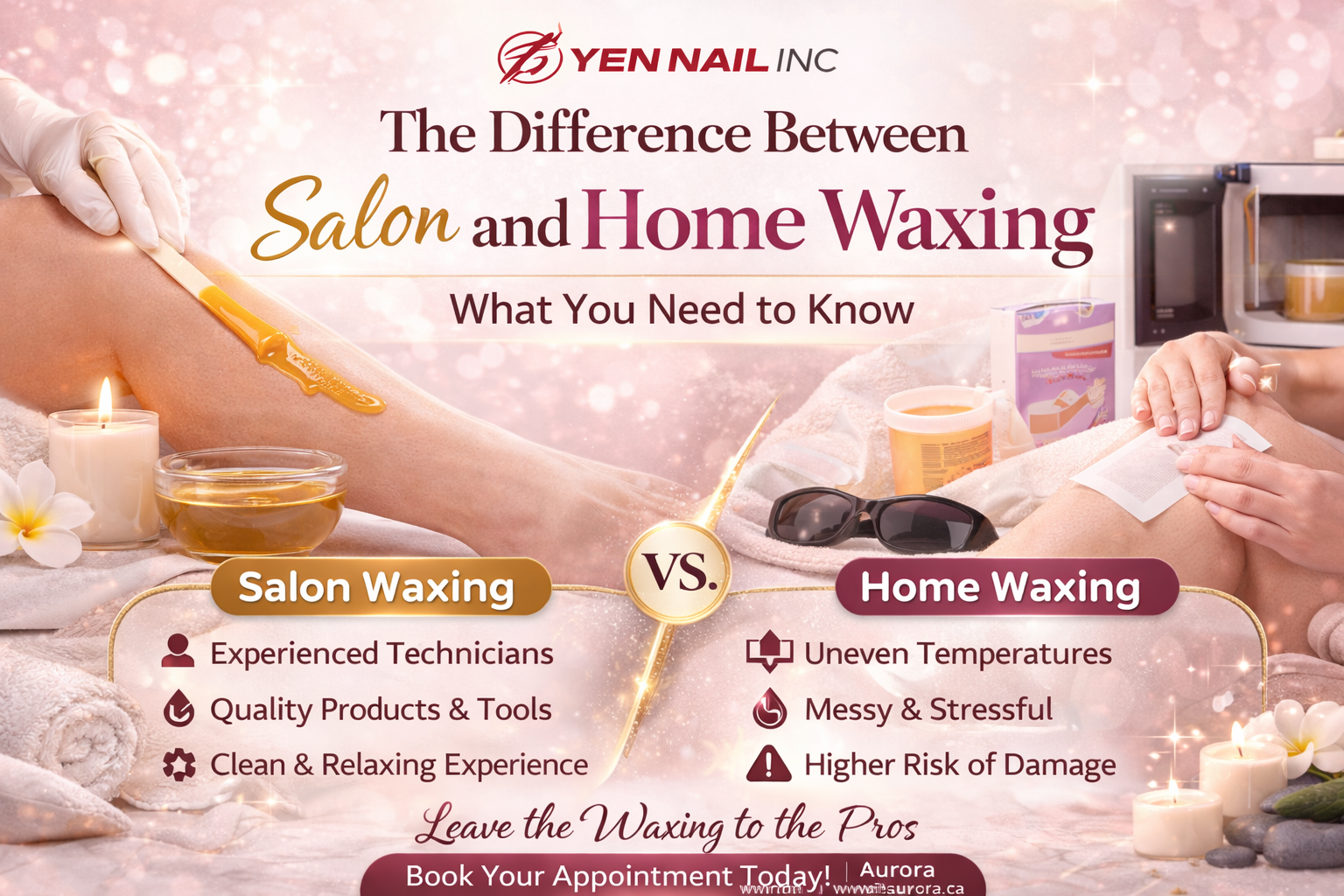 The Difference between Salon and Home Waxing