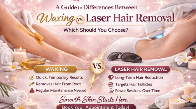 A Guide to Differences Between Waxing vs Laser Hair Removal