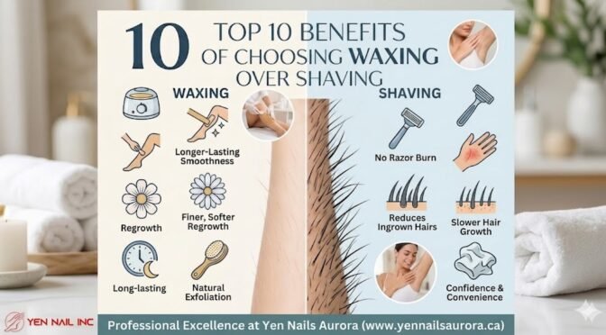 Top 10 Benefits of Choosing Waxing Over Shaving
