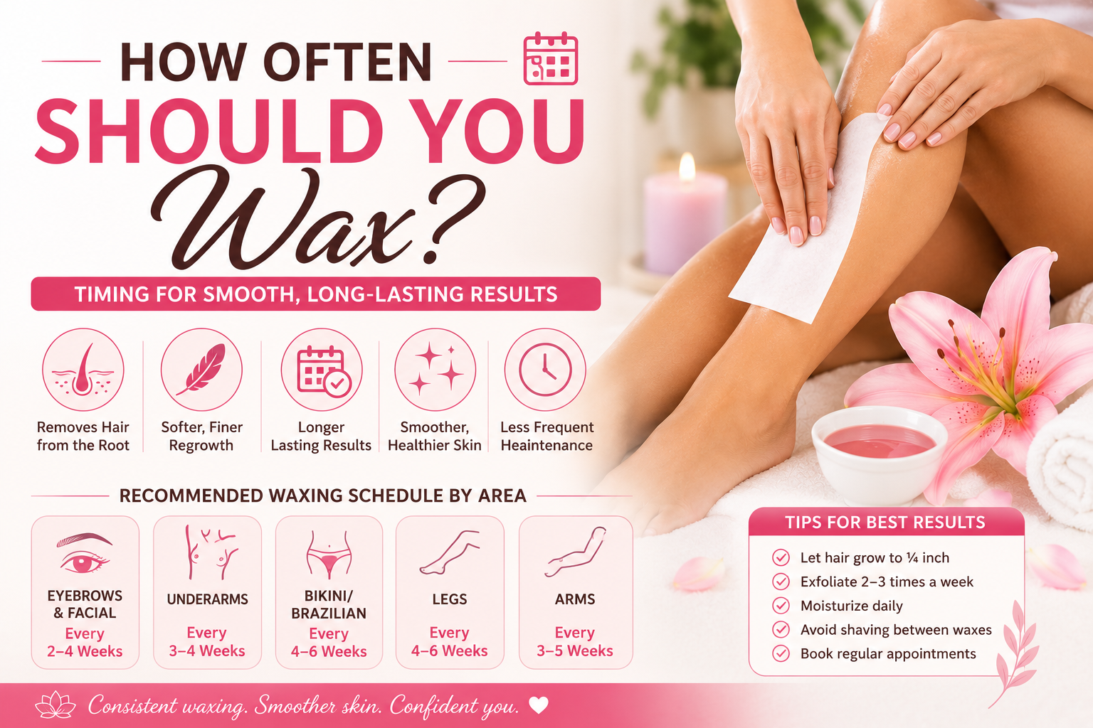 How Often Should You Wax? Timing for Smooth, Long-Lasting Results