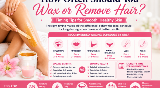 How Often Should You Wax or Remove Hair?