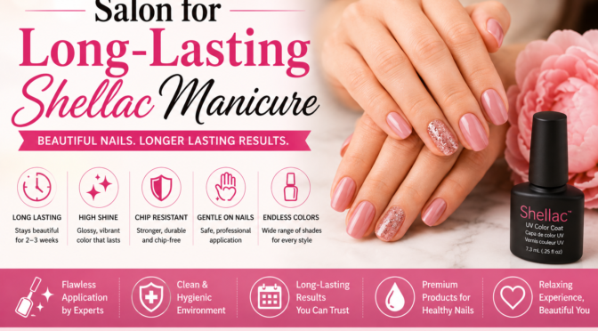 Salon for long-lasting shellac manicure in Aurora?
