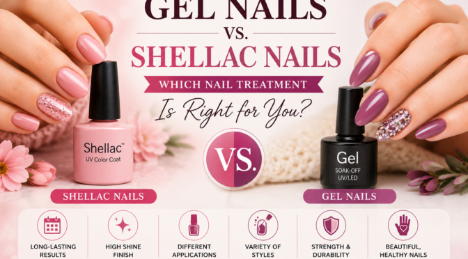 Gel Nails vs. Shellac Nails: Which Nail Treatment is Right for You?