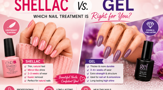 Shellac vs. Gel: Which Nail Treatment Is Right for You?