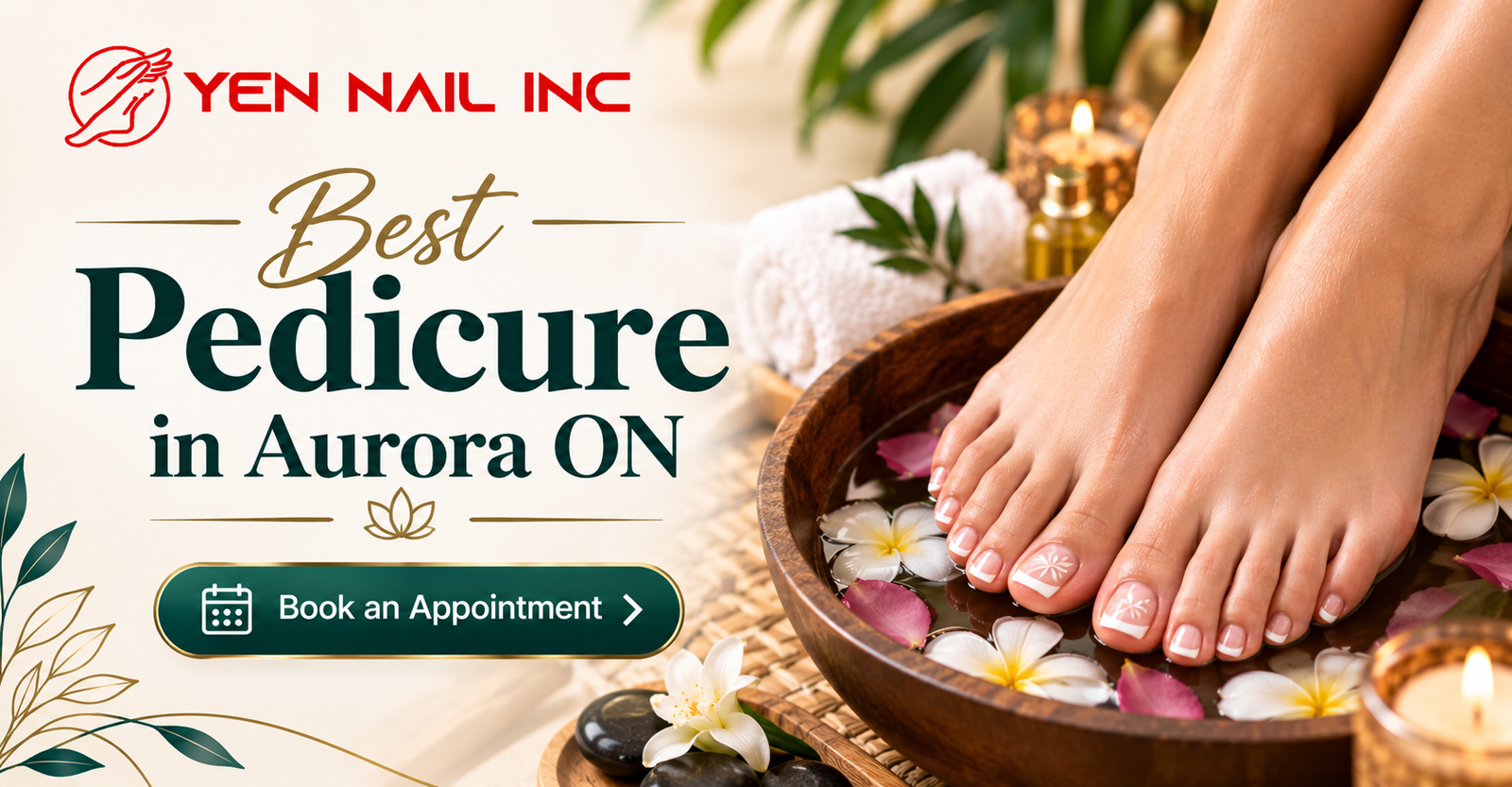 Best Pedicure in Aurora ON